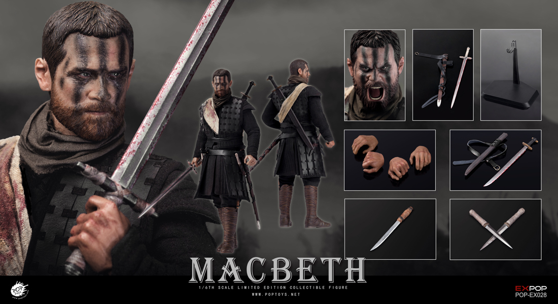 [สั่งจอง]POPTOYS EX028 1/6 Television series : Macbeth with two heads