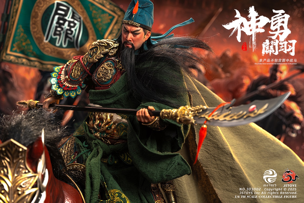[พร้อมส่ง]303TOYS x JSTOYS 1/6 : Three Kingdoms Mighty Guan Yu Yun Chang - NO.303002 : Exclusive edition