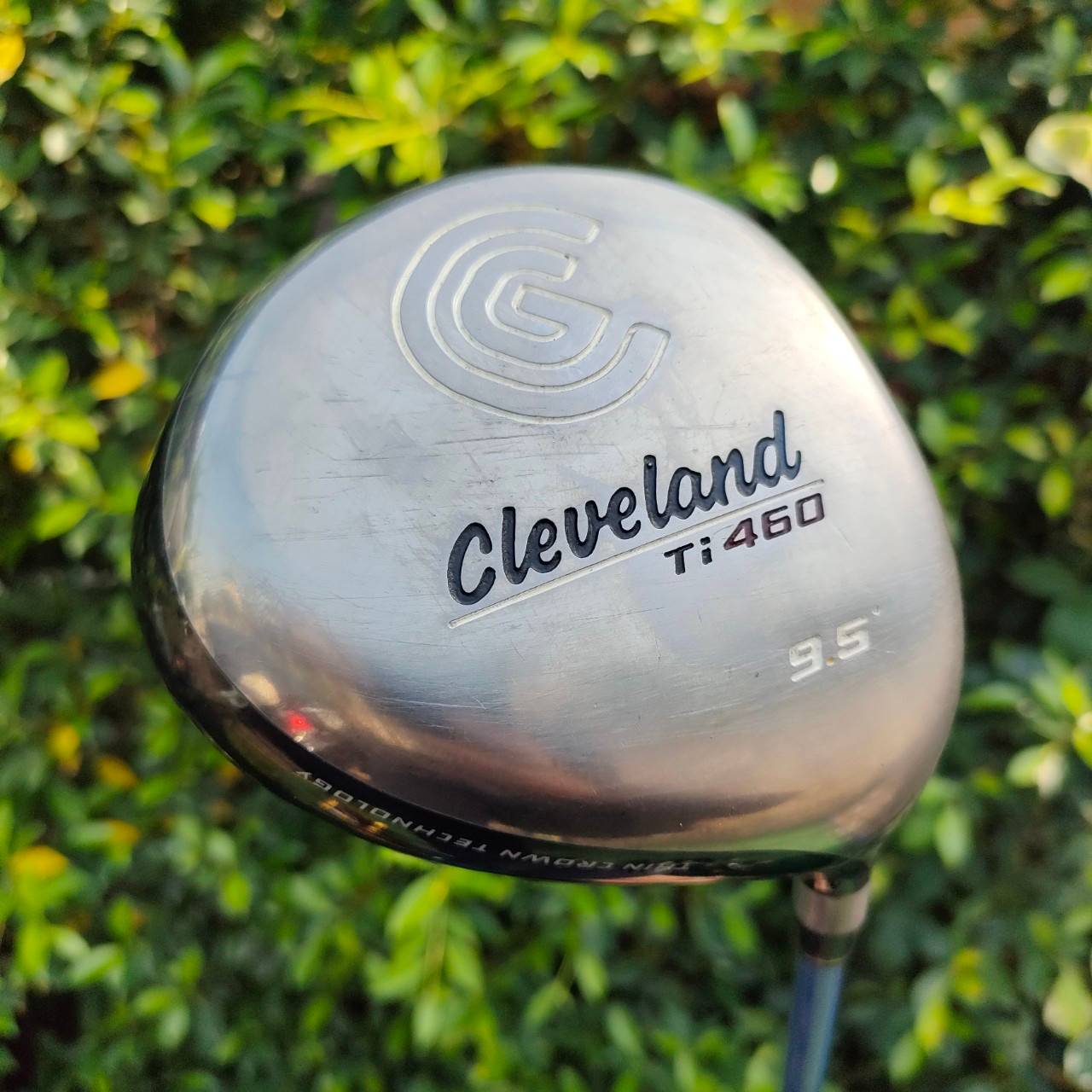 DRIVER CLEVELAND Ti 460 องศา 9.5 ก้าน YS-5 TYPE II FLEX R ก้านแพงมากๆ ตัว TOP ของยุค ครับ หัวเบต้าไทเทเนี่ยมแท้ๆ หน้าเด้งมาก ตีไกลสุดๆเลยครับ หน้าบางใส ตีง่าย