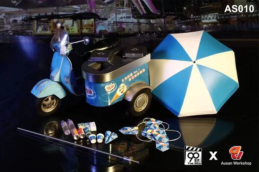 [พร้อมส่ง] 90s X Ausan Workshop : 1/12 : Ice Cream Uncle figure มีให้เลือก 2 แบบ