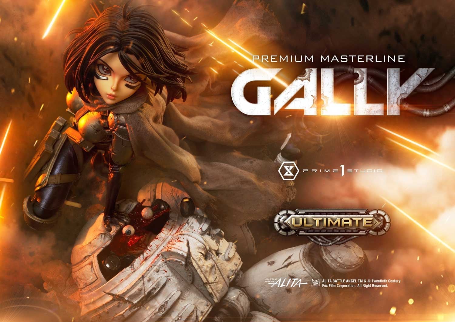 [สั่งจอง]Prime 1 Studio 1/4 : Battle Angel Alita- Gally