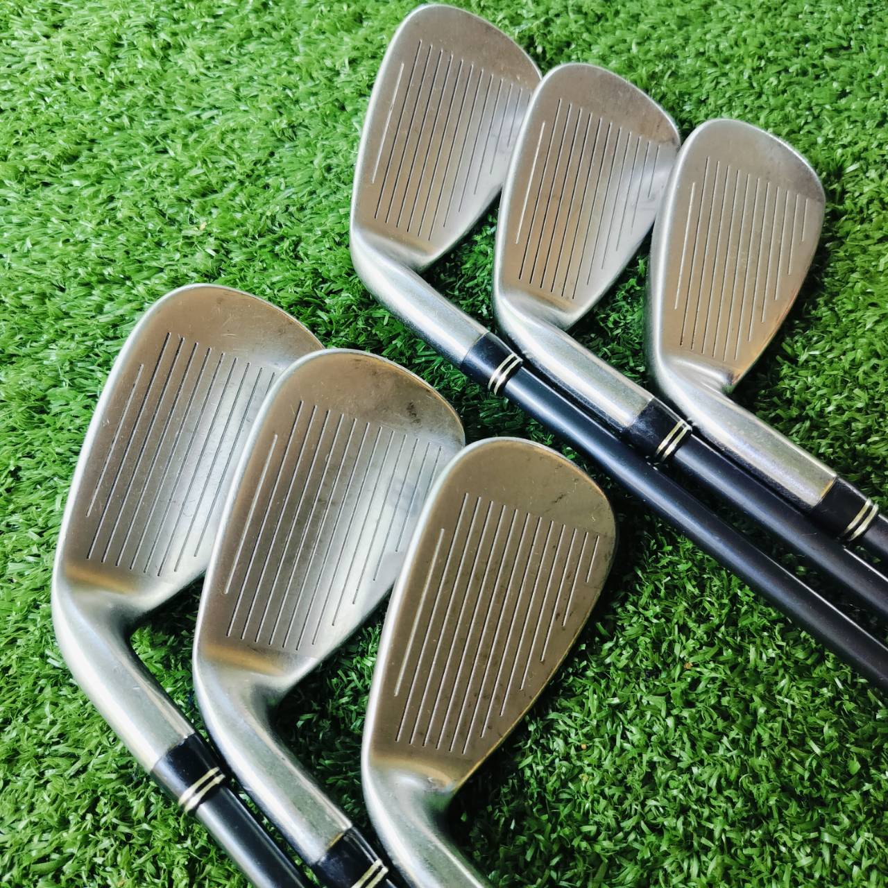 ชุดเหล็ก KING COBRA SZ ก้าน ALDILA DVS-HL FLEX R ก้านพรีเมี่ยม ดีมากๆ สวยเดิมทั้งชุด มีเหล็ก 5 6 7 8 9 PW ครบ ไม้กอล์ฟพรีเมี่ยมมือสอง ของแท้ By NakaraLuxurious