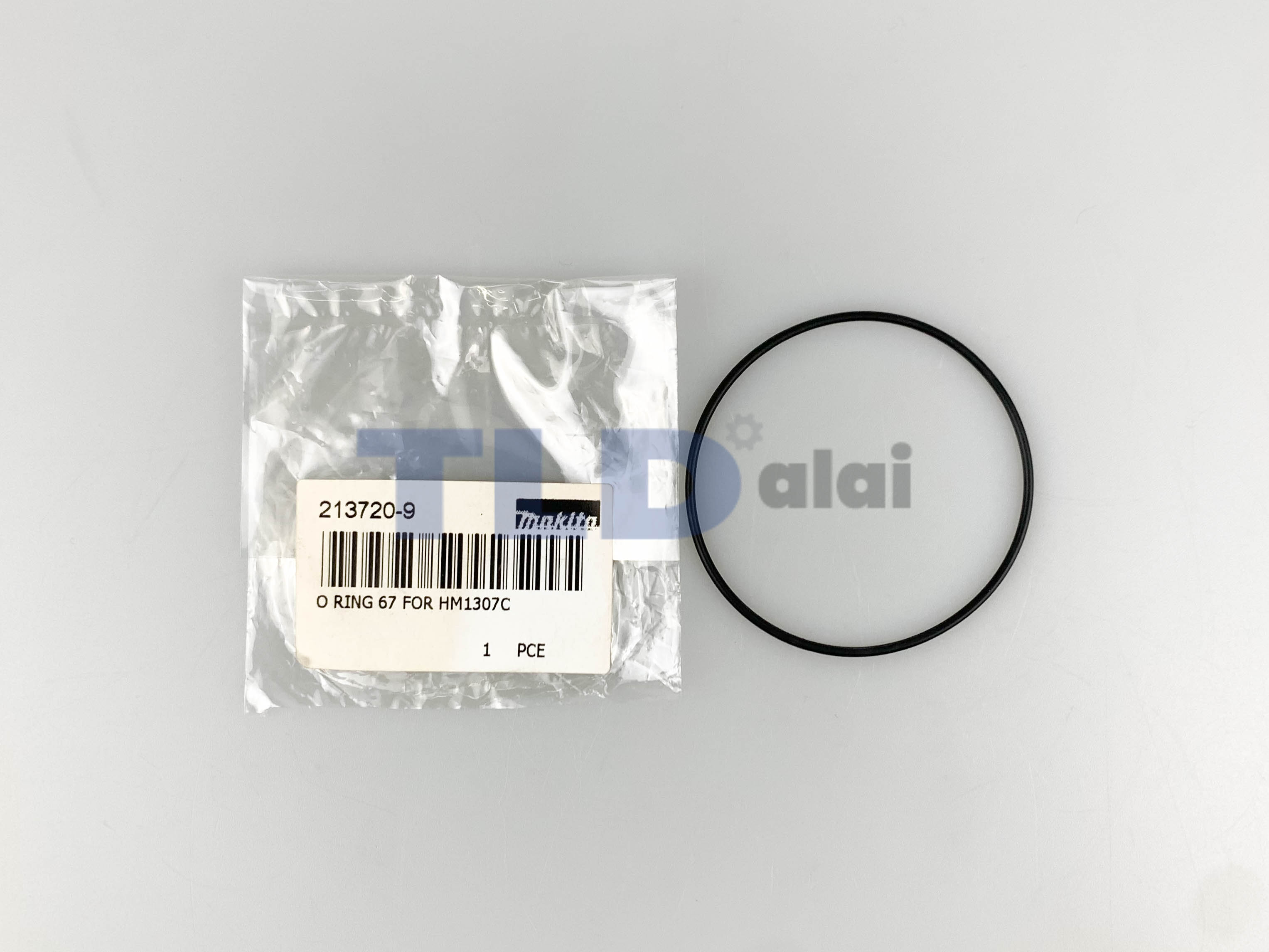โอริง O RING 67 (แท้) (213720-9) สกัด, บล็อคไฟฟ้า, หินเจียร Makita มากีต้า รุ่น DTW1001, DGA700, DGA701, DGA900, DGA901, DTW1002, DTW800, GA037G, GA038G, GA7050, GA9050, HM002G, HM1203C, HM1213C, HM1307C (213720-9) (อะไหล่แท้ 100%) O RING 67