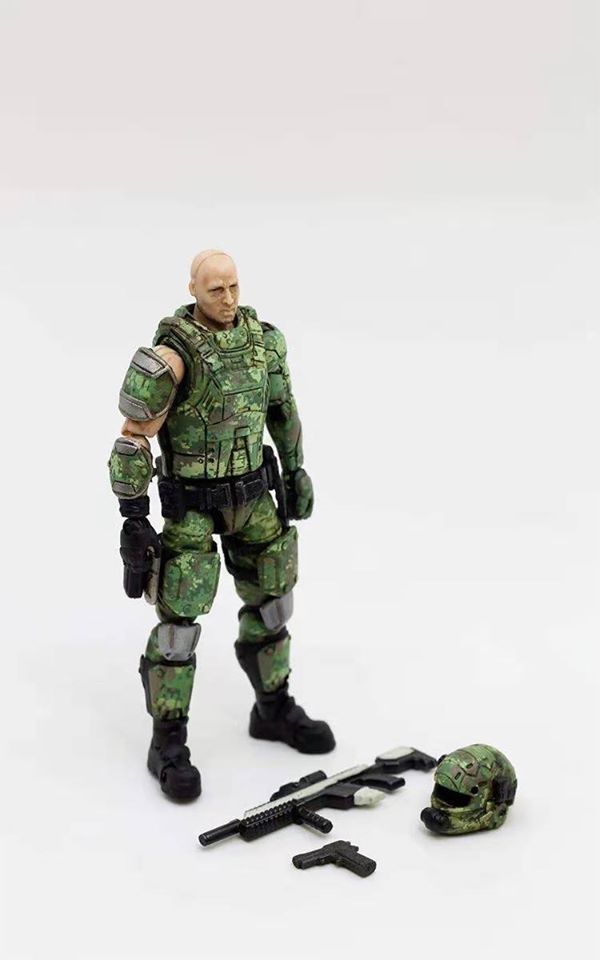 [สั่งจอง]JOYTOY 1/18 : 81911021 Russian camouflage team