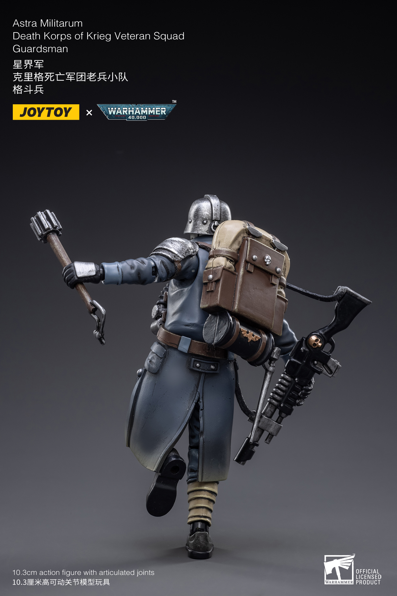 [สั่งจอง] Joy toy 1/18 : Astra Militarum Death Korps of Krieg Veteran Squad