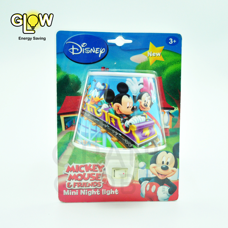 GLOW โคมไฟมินิไนท์ไลท์ แฟนซี ดิสนีย์ มิคกี้เมาส์