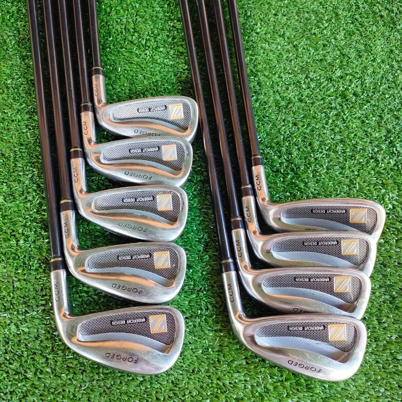 ชุดเหล็ก T-ZOOM Z UNDERCUT DESIGN เหล็ก FORGED CAVITY สุดพรีเมี่ยมจากญี่ปุ่น ไม้กอล์ฟพรีเมี่ยมมือสอง By NakaraLuxurious