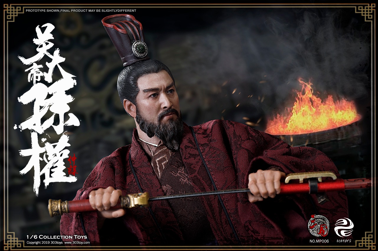 [สั่งจอง]303TOYS MP005/ MP006 1/6 SUN QUAN ZHONGMOU,EMPERER OF WU
