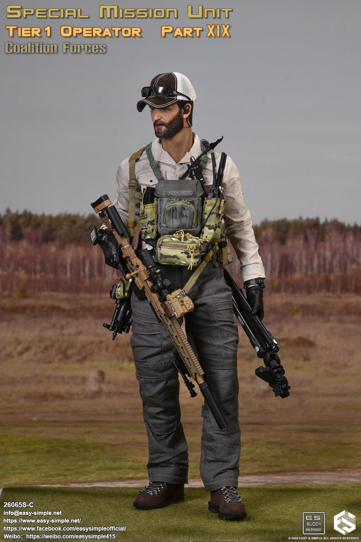 [สั่งจอง]Easy&Simple 1/6 : SMU Tier1 Operator Part XIX Coalition Forces