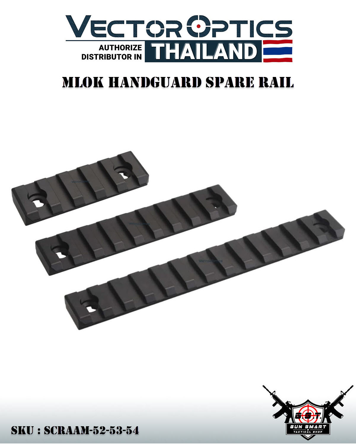 MLOK HANDGUARD SPARE RAIL