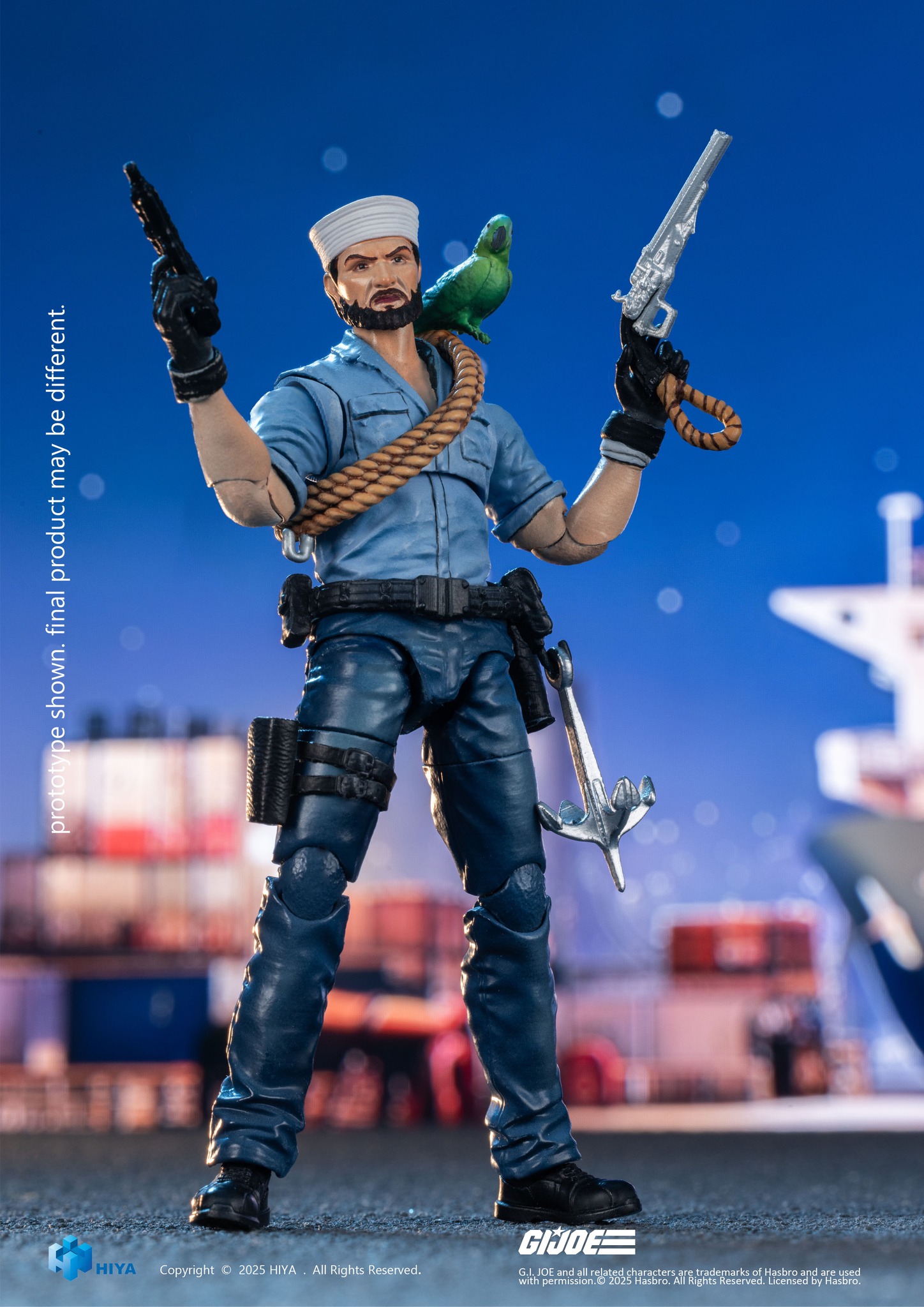 [สั่งจอง]HIYA Toys 1/18 : G.I.Joe Shipwreck
