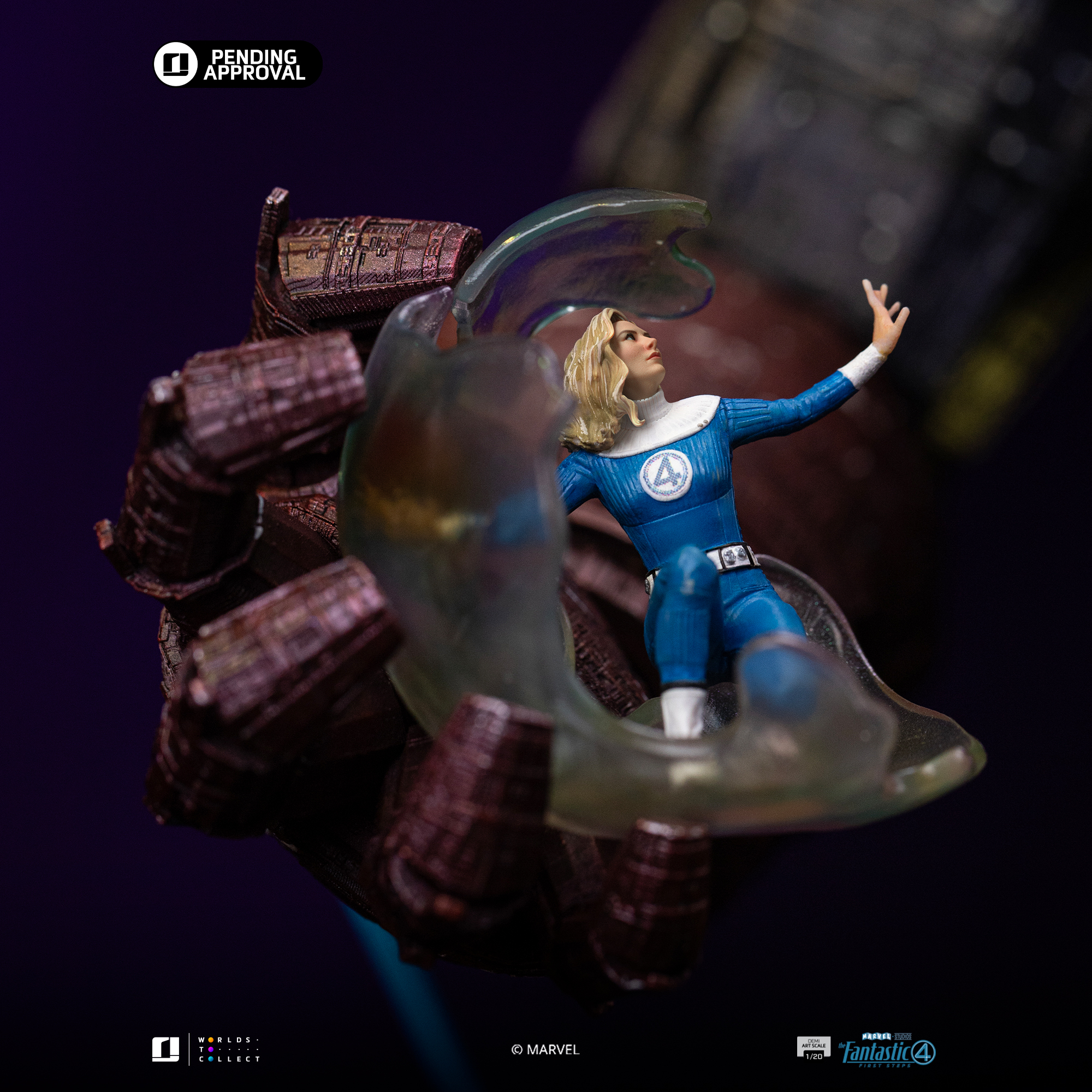 [สั่งจอง]Iron Studios - Galactus Diorama Demi Art Scale 1/20 (Fantastic Four)