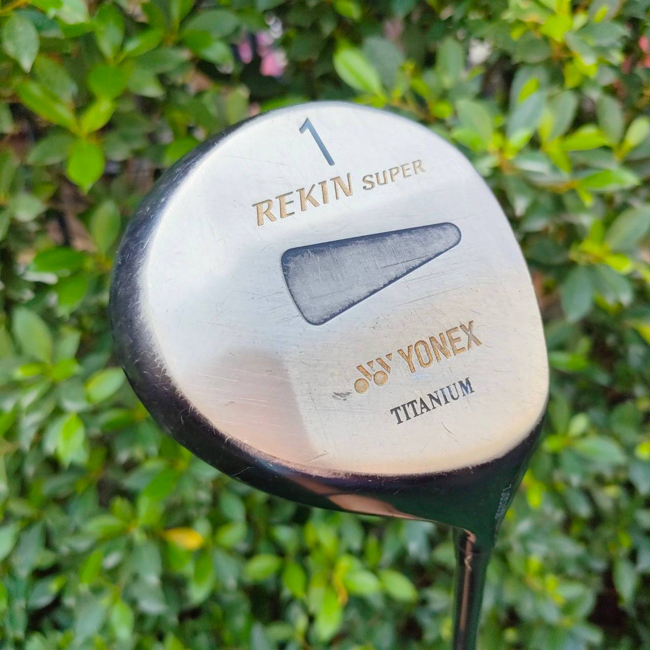 DRIVER YONEX REKIN SUPER องศา 10.5 ก้าน YONEX BGS500 วัสดุไทเทเนี่ยม เสียงเพราะ MADE IN JAPAN