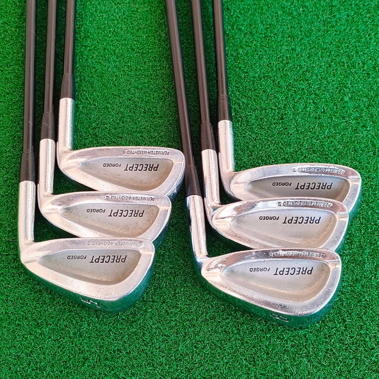 ชุดเหล็ก BRIDGESTONE PRECEPT FORGED มีเหล็ก 5 - 9 เเละ PW ก้าน ALDILA LOW TORQUE เหล็ก FORGED พรีเมี่ยมญี่ปุ่น ก้าน ALDILA ก้านดีมากๆ