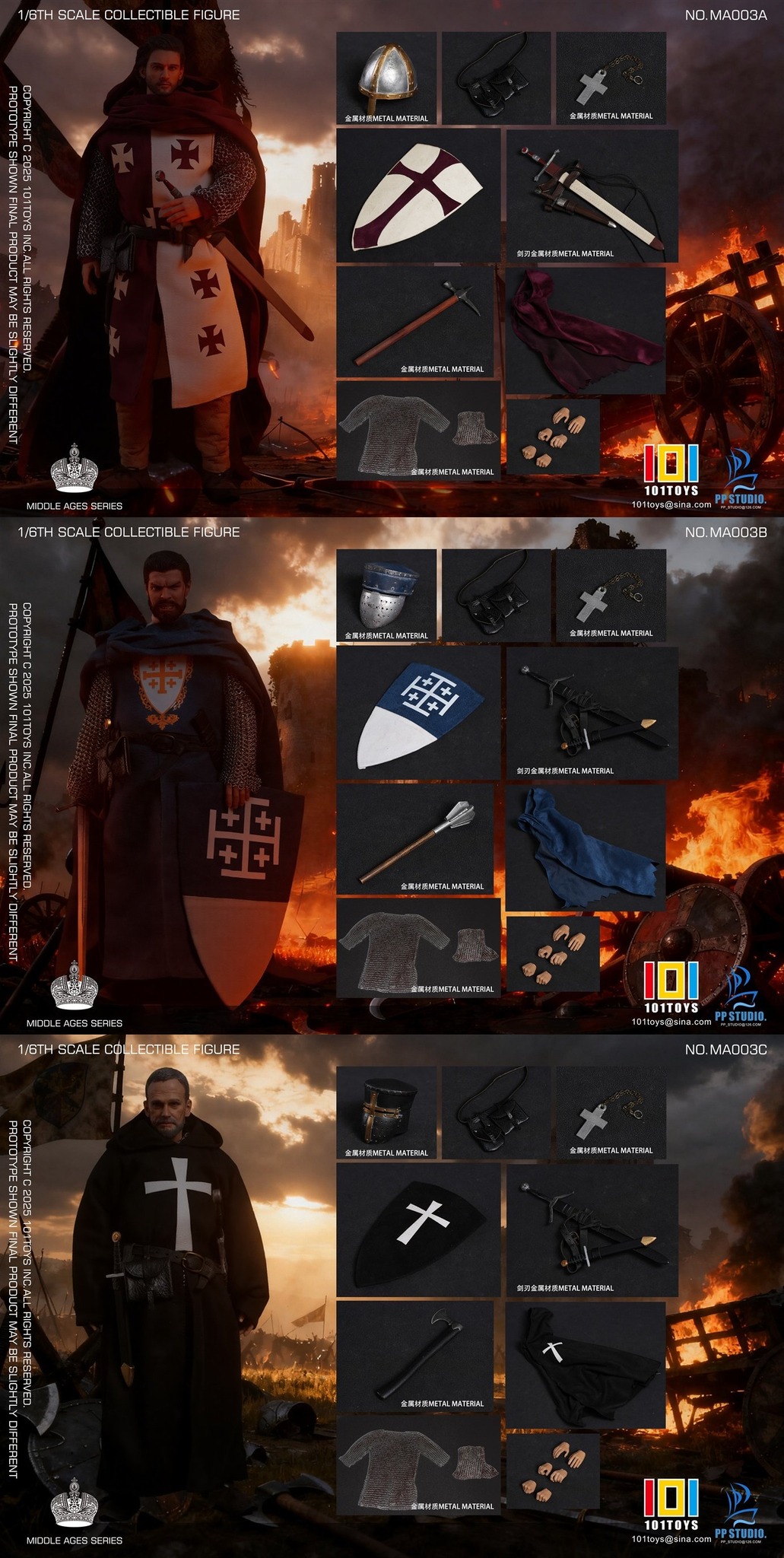 [สั่งจอง]101TOYS X PP STUDIO 1/6 Heavenly Kingdom Dynasty