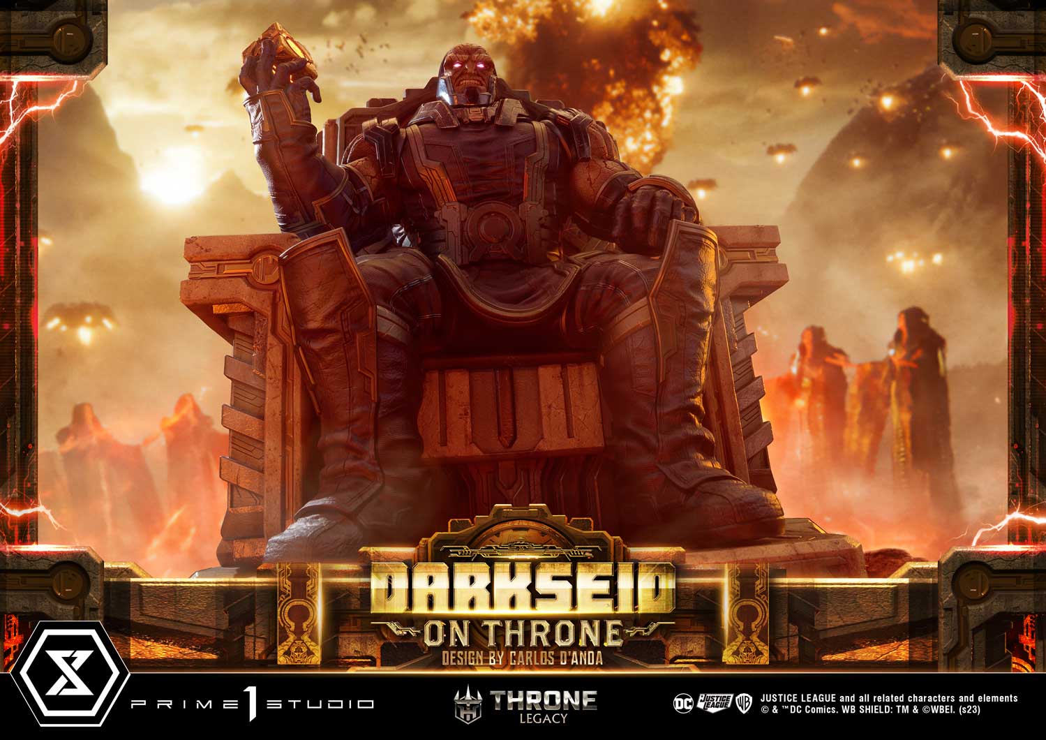 [สั่งจอง] Prime 1 Studio : Darkseid on Throne (Design by Carlos D'Anda)