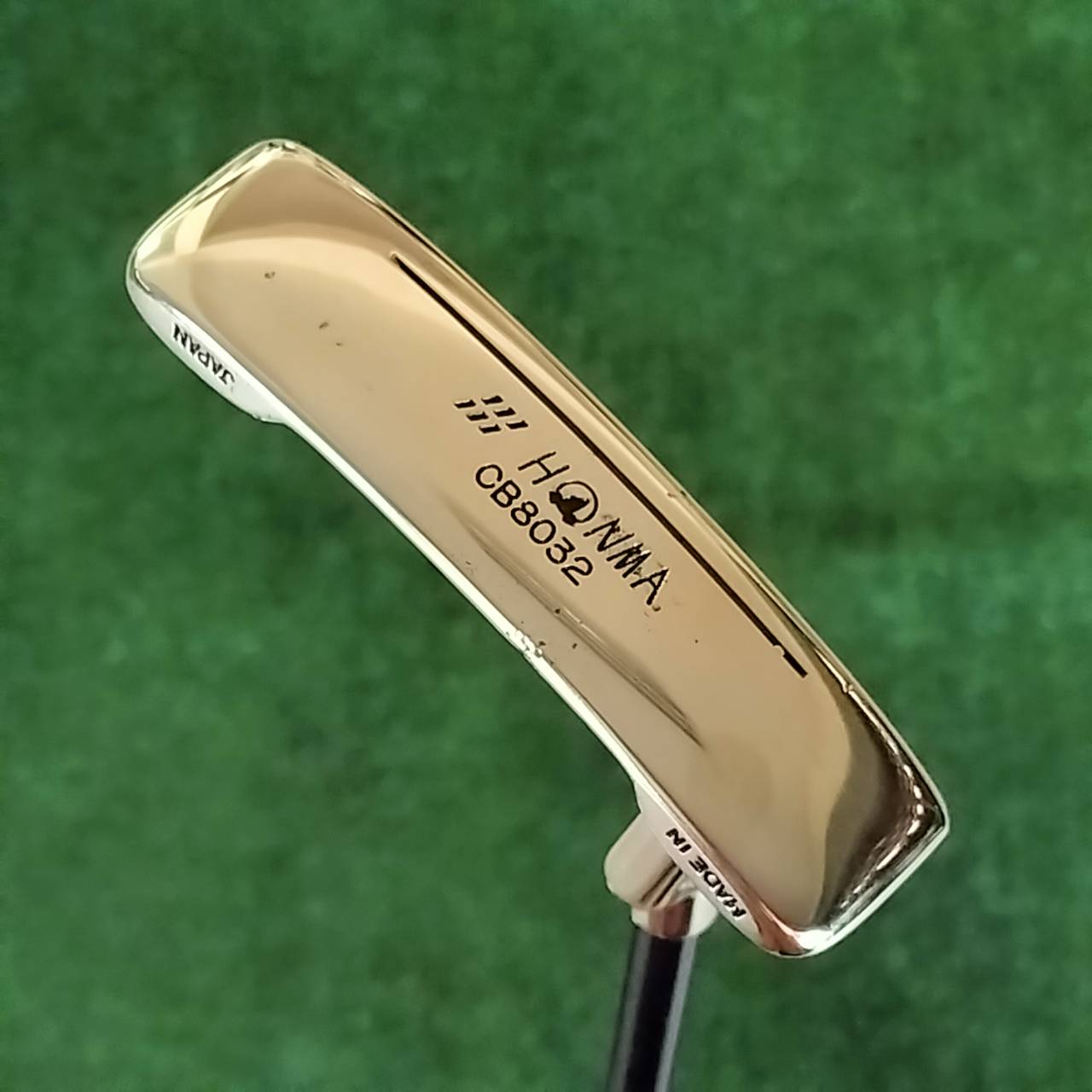 Honma CB8032 Putter Copper Gold Excellent JDM Japan Rare Beautiful Blade Hiro Honma Made In Japan SAKATA ไม้กอล์ฟพรีเมี่ยมมือสอง ของแท้ By NakaraLuxurious