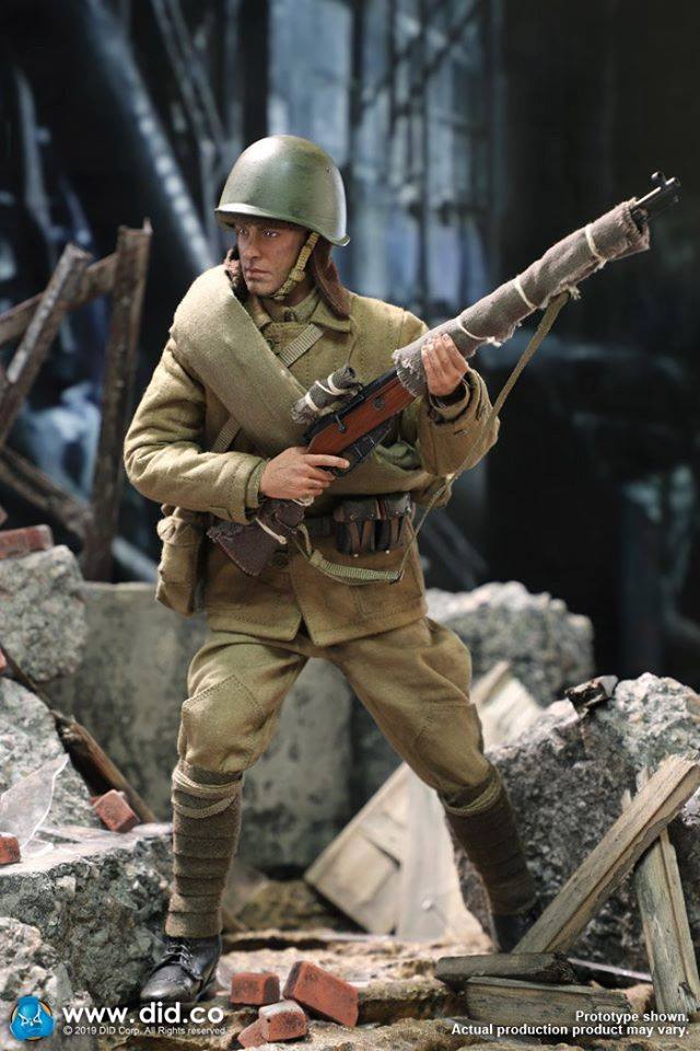 [สั่งจอง]DID 1/6 R80139A/B Battle of Stalingrad 1942 Vasily Grigoryevich Zaytsev 10th