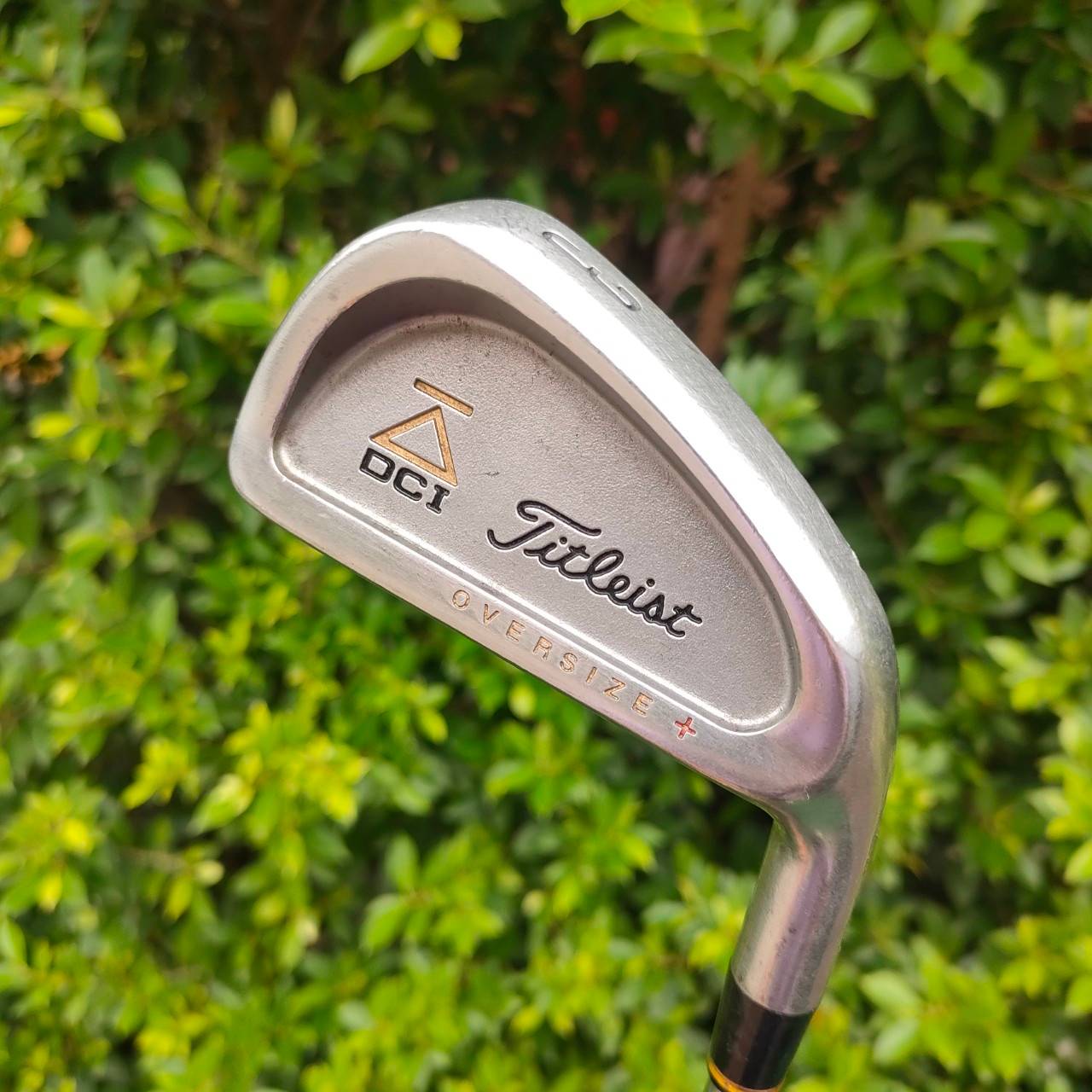 ชุดเหล็ก TITLEIST DCI OVERSIZE+ มีเหล็ก 3-9 เเละ PW SW ก้าน TITLELIST SPEC FLEX R เหล็กรุ่นที่ดังมากๆ สุดๆชุดนึง ของแบรนด์ Titleist ใบใหญ่ ตีง่ายมาก!! ไม้กอล์ฟมือสอง ของแท้ BY NakaraLuxurious