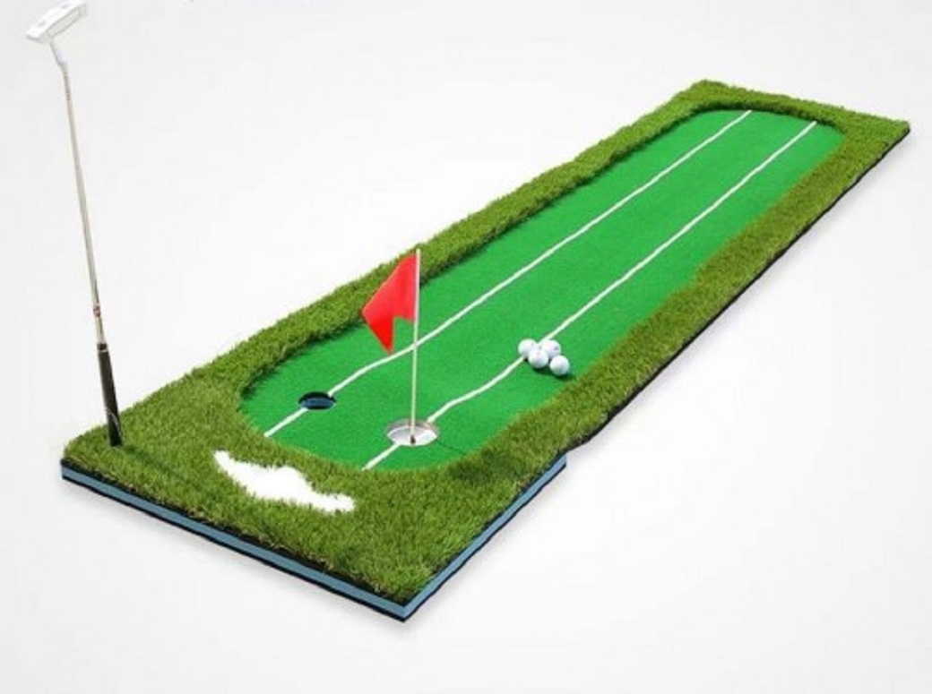 กรีนหญ้าเทียมซ้อมพัตต์ PGM GL009 ขนาดใหญ่ 0.75 x 3 เมตร