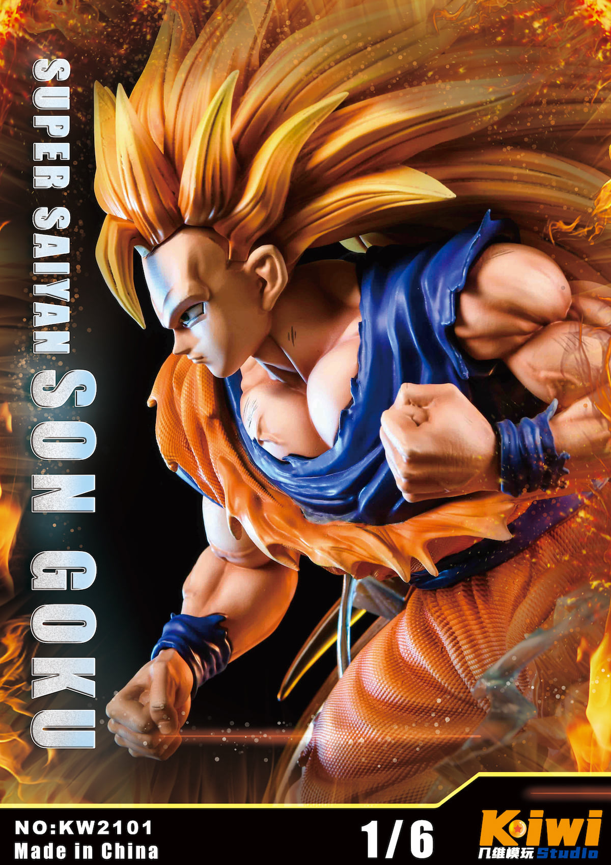 [สั่งจอง]KIWI STUDIO 1/6 : SON GOKU & VEGETA Statue