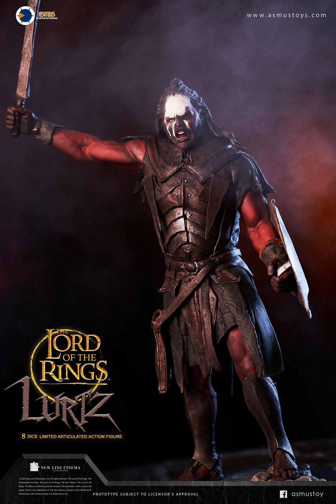 [สั่งจอง]Asmus Toys LOTR8IN003 : LURTZ