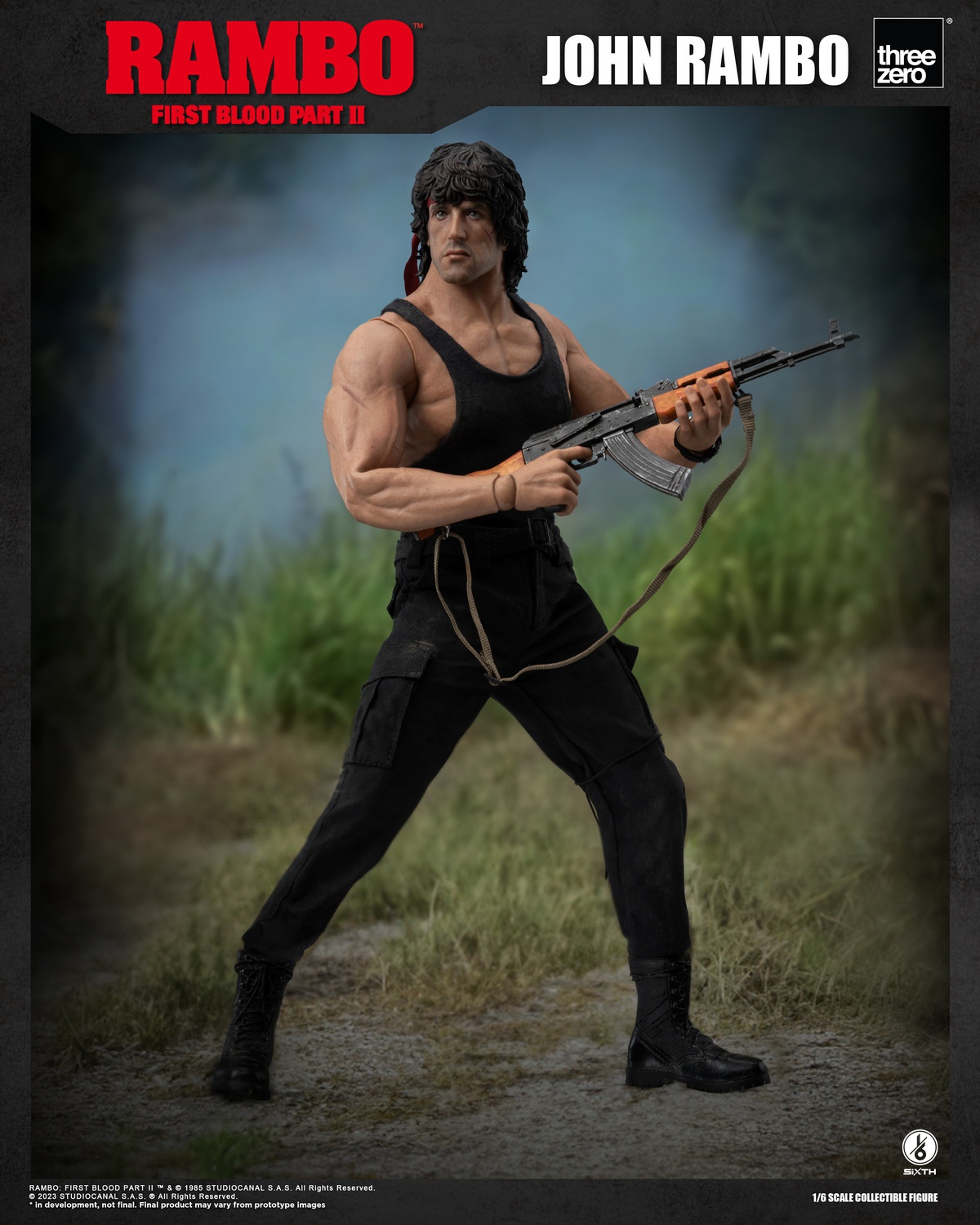 [สั่งจอง] Threezero 1/6 : Rambo First Blood Part II