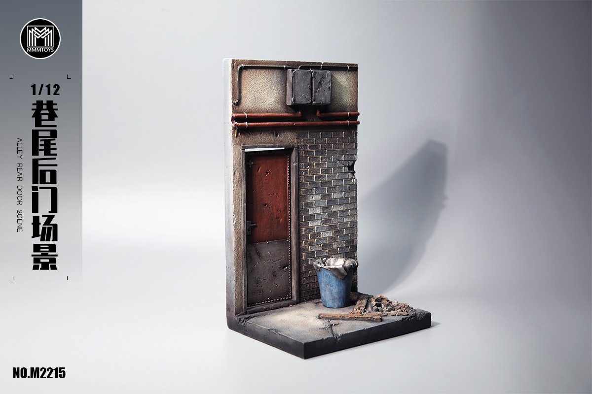 [สั่งจอง]mmmtoys M2215 1/12 : Alley Rear Door Scene
