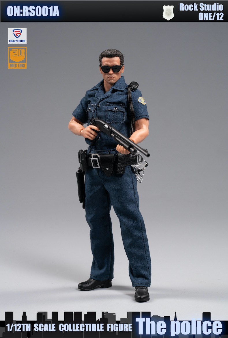 [สั่งจอง]ROCKTOYS RS001A/B/C 1/12 The Police D Kind [3 figure set]