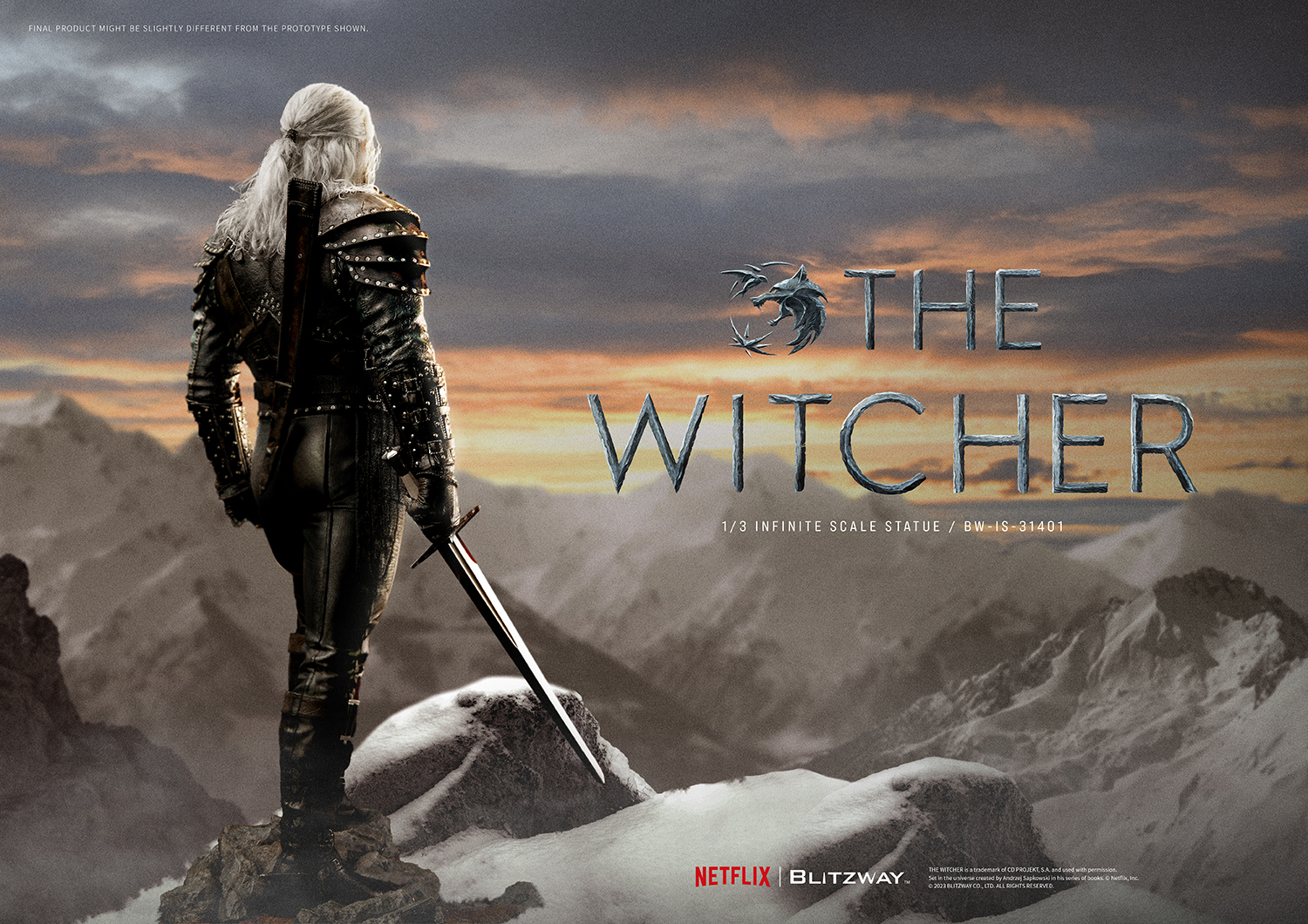 [สั่งจอง]BLITZWAY : The Witcher Geralt of Rivia