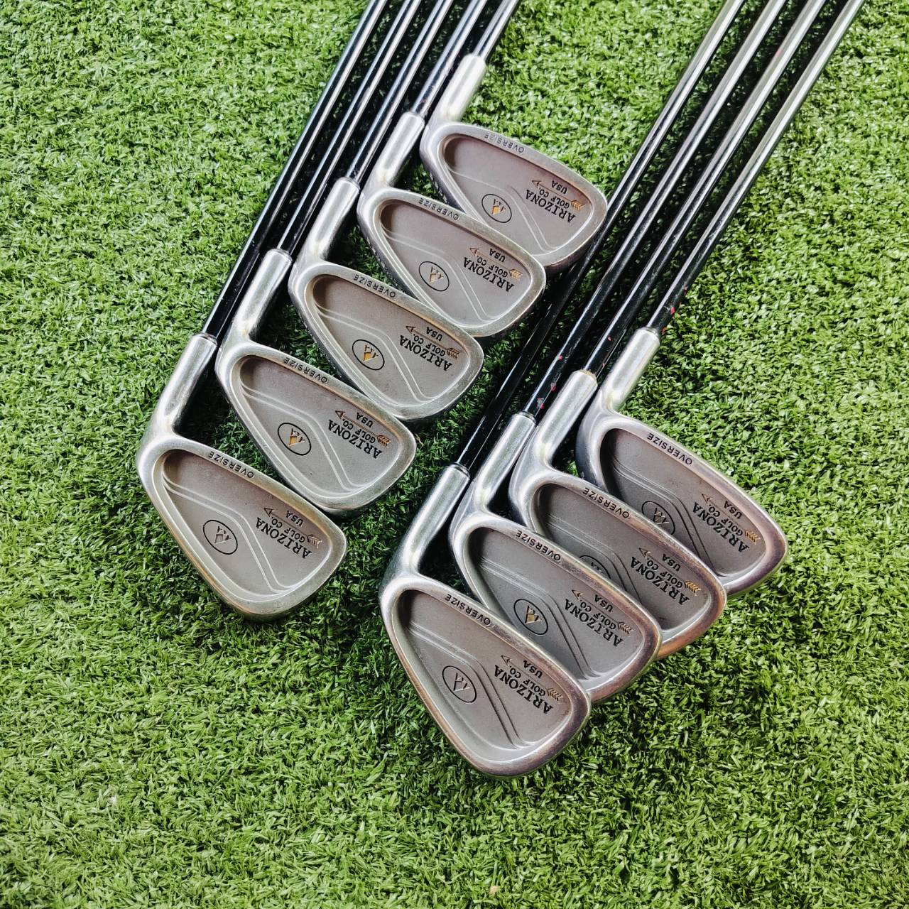 ลดล้างสต๊อค!!! ชุดเหล็ก ARIZONA SCOTTSDALE เหล็กตีง่ายมาก ใบ OVER SIZE มี CAVITY สภาพสวยเดิมทุกเหล็ก ไม้กอล์ฟพรีเมี่ยมมือสอง ของแท้ By NakaraLuxurious