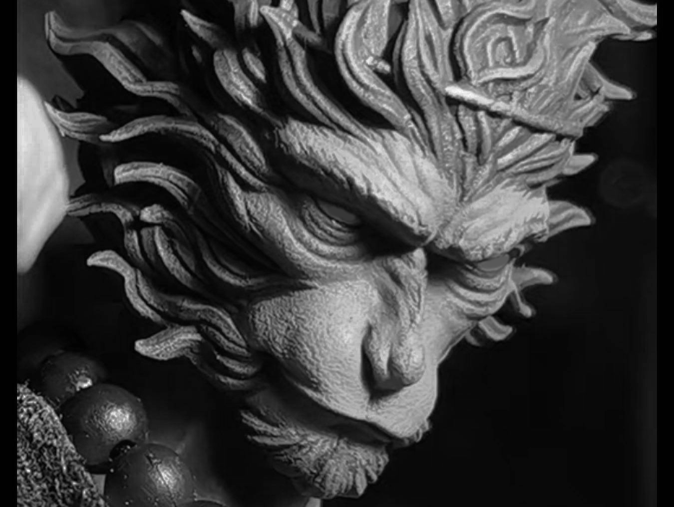 [พร้อมส่ง ] c.tudio 1/12 : Wukong custom Head เวอร์ชั่นหัวดิบไม่ลงสี - มีให้เลือก 4 แบบ