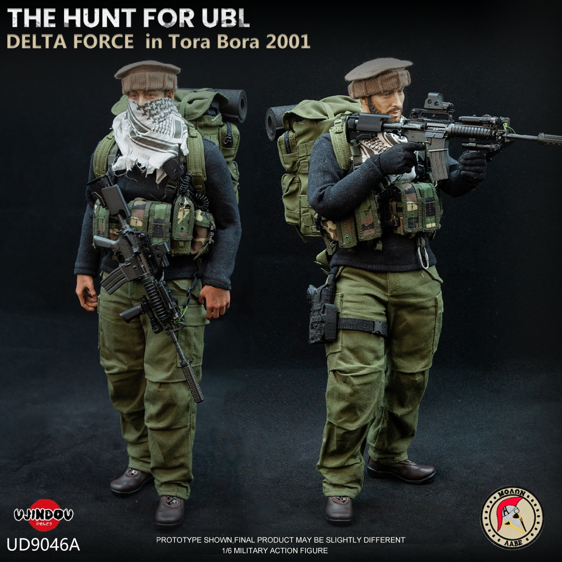[สั่งจอง]UJINDOU 1/6 : - UD9046A : THE HUNT FOR UBL-DELTA FORCE in Tora Bora 2001