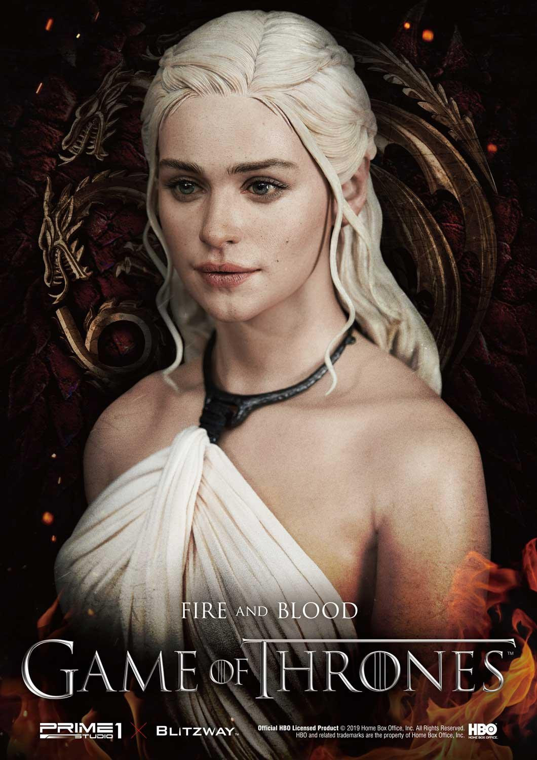 [สั่งจอง]Prime 1 Studio Daenerys Targaryen: Game of Thrones (Mother of Dragons) 1/4 Scale Statue