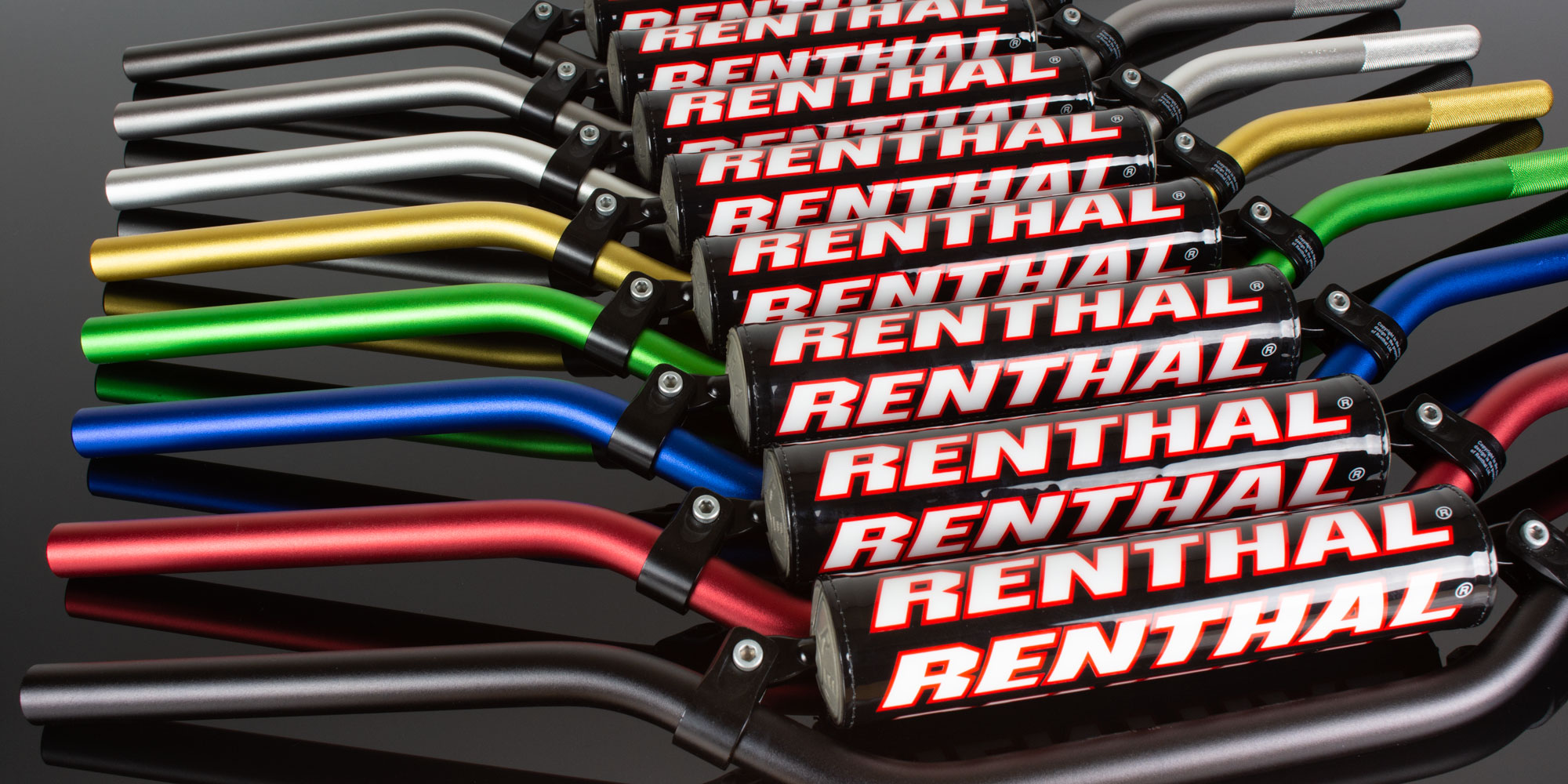 แฮนด์ Renthal 971 7/8in Handlebar (RC) - Black