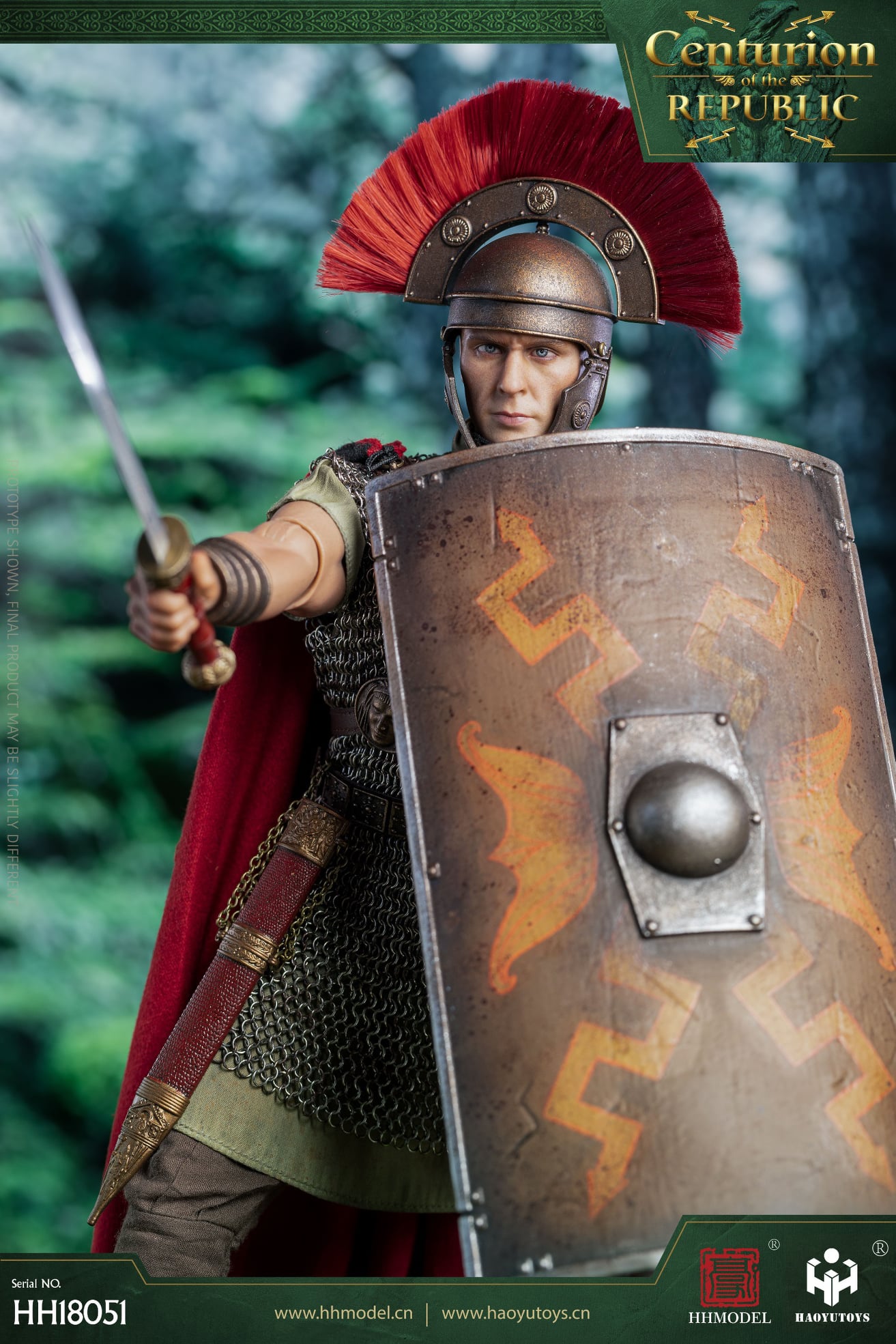 [สั่งจอง]HHMODEL & HAOYUTOYS HH18051 : 1/6 Imperial Legion - Thirteen Legion Centurion