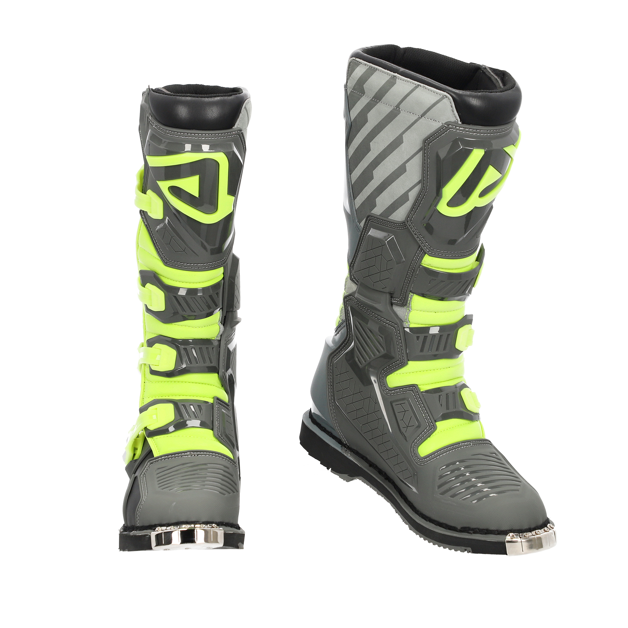 รองเท้า Acerbis X-Race Boots - Green/Grey