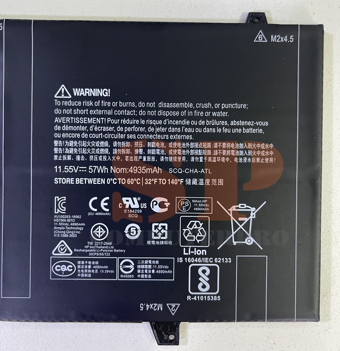 HP BATTERY แบตเตอรี่ของแท้ HP EliteBook x360 1030 G2 Series