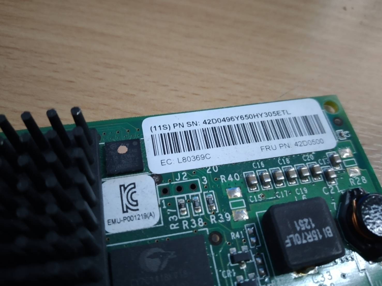 IBM DELL Emulex 8Gb FC Dual-port HBA 42D0494 LPE12002-e 42D0500 ขาสั้น พร้อมโมดูล