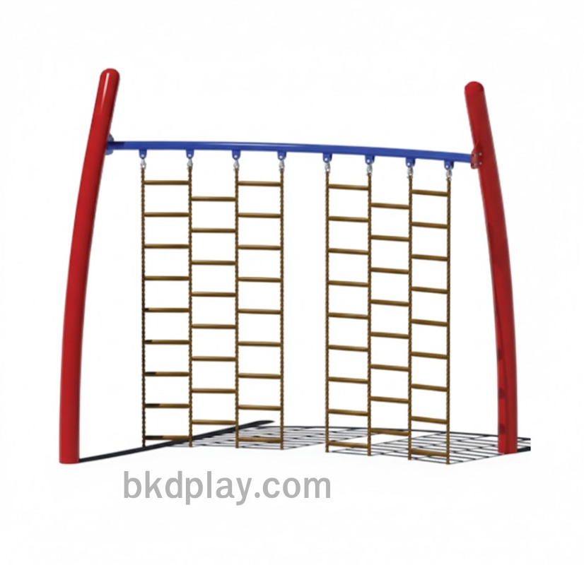 ปีนป่ายกำแพงโซ่เสาโค้ง เครื่องเล่นสนาม กลางแจ้ง เหล็ก , ตั้งพื้น ,ปีนป่าย,ของเล่นสั่งผลิต 10-20 วัน ขนาด10x200x 200 ซม.