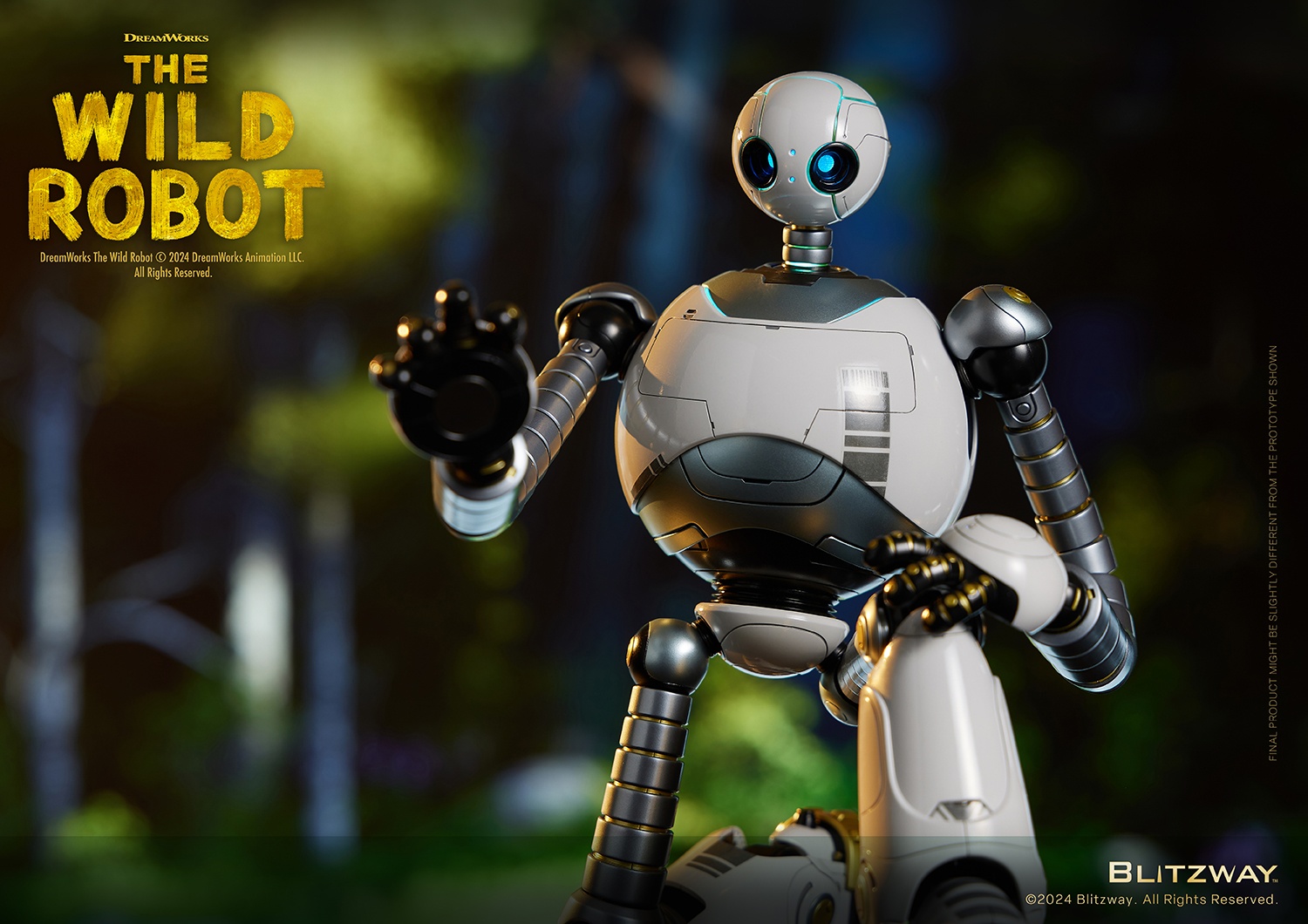 [สั่งจอง] Blitzway BW-CA-11601 : Carbotix Series - The Wild Robot (30Cm)