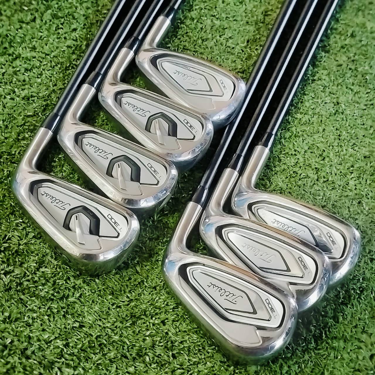 ชุดเหล็กท๊อปสุดของ Titleist รุ่น T300 เทคโนโลยี Max Impact ให้ฟีลลิ่งและพลังอันสูงสุดในการเข้าปะทะลูกกอล์ฟ ไม้กอล์ฟพรีเมี่ยมมือสอง ของแท้ By NakaraLuxurious