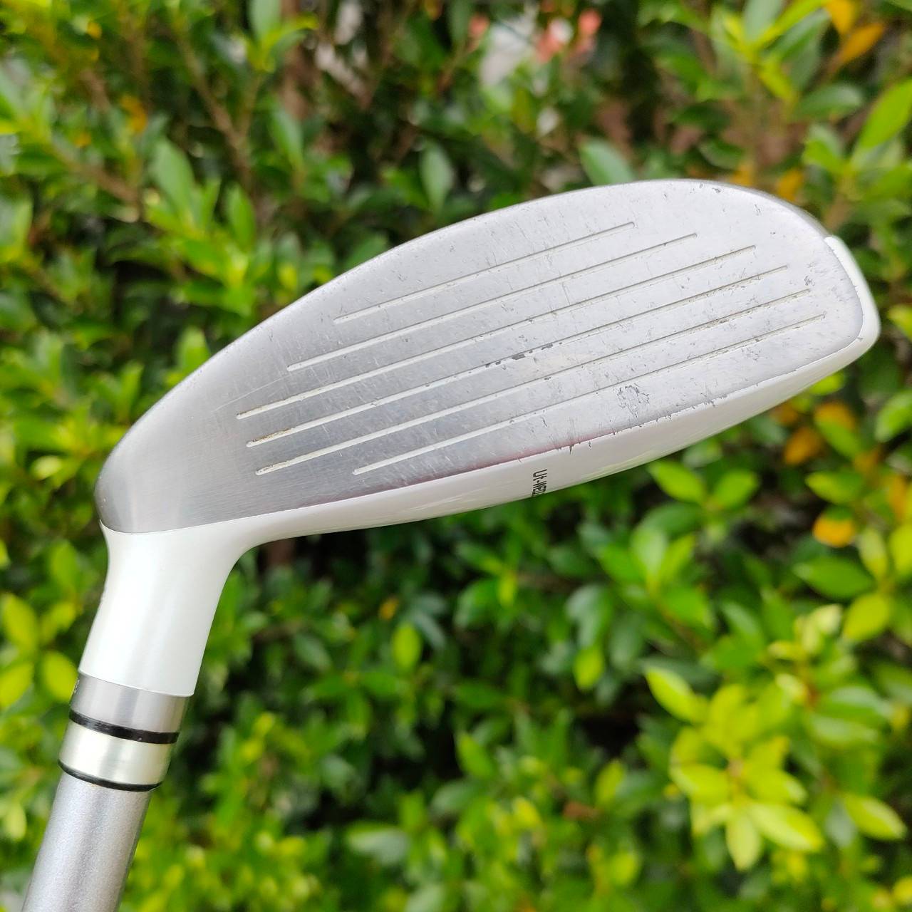 ด่วนที่สุด HYBRID ตัวแรง!!! KASCO UT WEDGE ตีดีสุดๆ หน้าไม้ SUPER HYTEN U2 องศา 16 ตีไกลมาก ก้าน STABIL SHAFT FLEX S เป็นก้านแบบอ้วนหน่อย ทำให้ตีแม่นกรีนมากๆในระยะไกลครับ ตามหากันเยอะมากๆ จองด่วน!!!