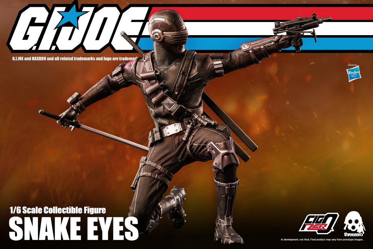 [สั่งจอง]ThreeZero X Habro 3Z0215 1/6 : G.I.JOE - Snake Eyes