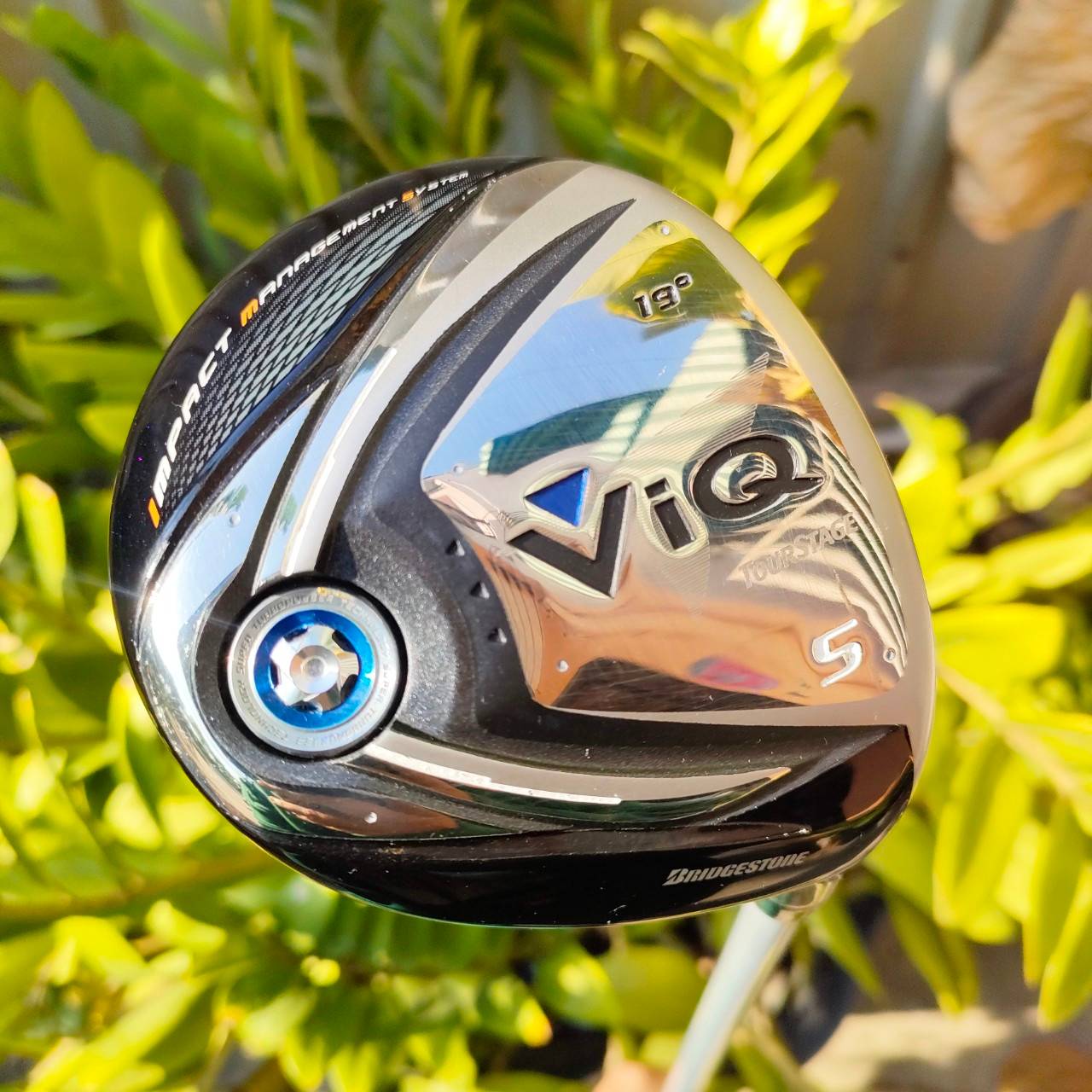 FW5 BRIDGESTONE VIQ องศา 19 ก้าน BRIDGESTONE VIQ VT-50W FLEX R เข้าบอลแน่นๆ ทรงพลังอย่างมาก ตีสบายๆ ไม้กอล์ฟพรีเมี่ยมมือสอง ของแท้ By NakaraLuxurious