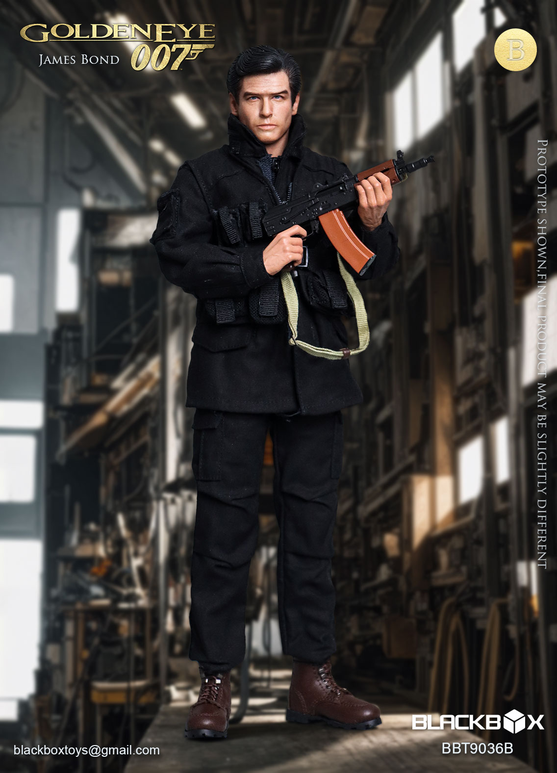 [สั่งจอง]BLACKBOXTOYS 1/6 : 007 GoldenEye