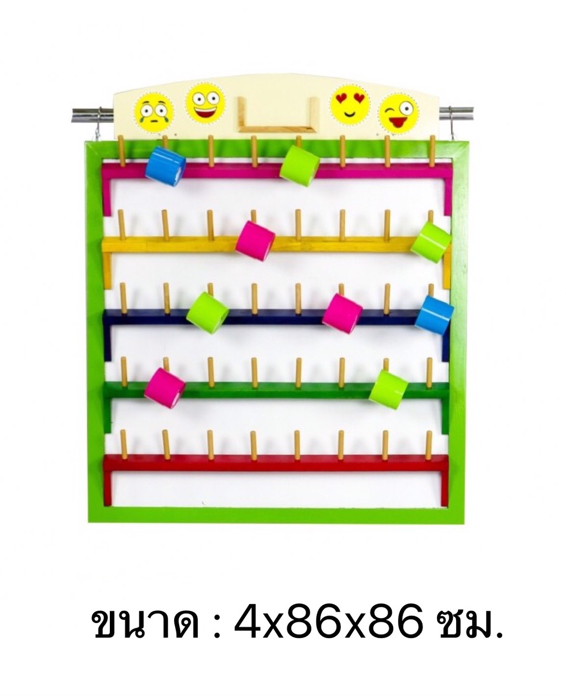 ชุดวางแก้วน้ำแบบแขวนผนัง 40ใบ ชั้นวางแก้วน้ำ ชั้นแขวนแก้ว, เฟอร์นิเจอร์เด็ก,ชั้นวางแก้ว