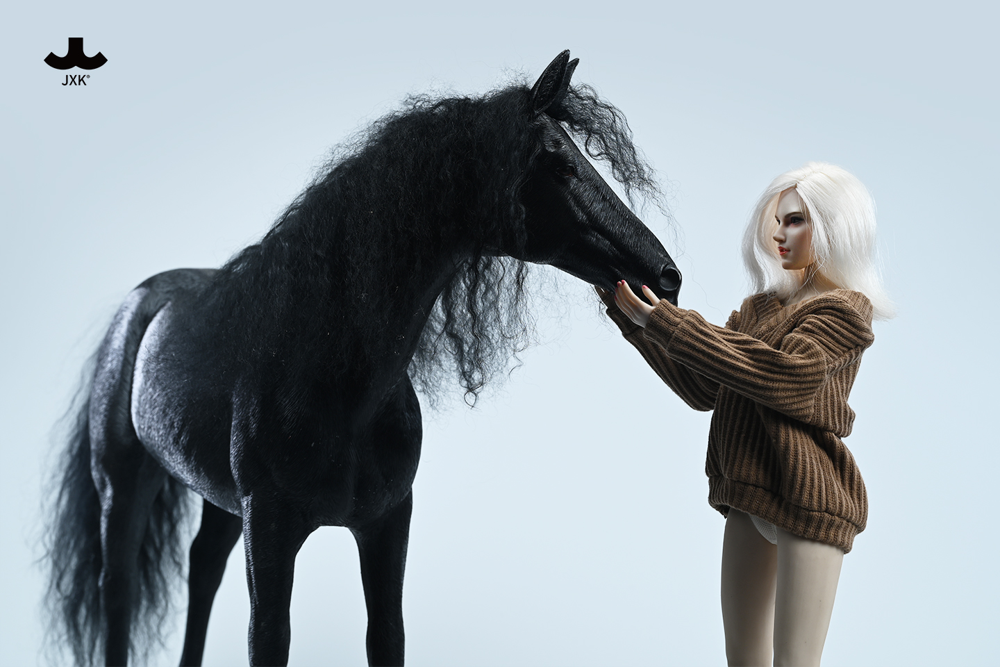 [สั่งจอง]JXK 1/6 Akhal teke horses