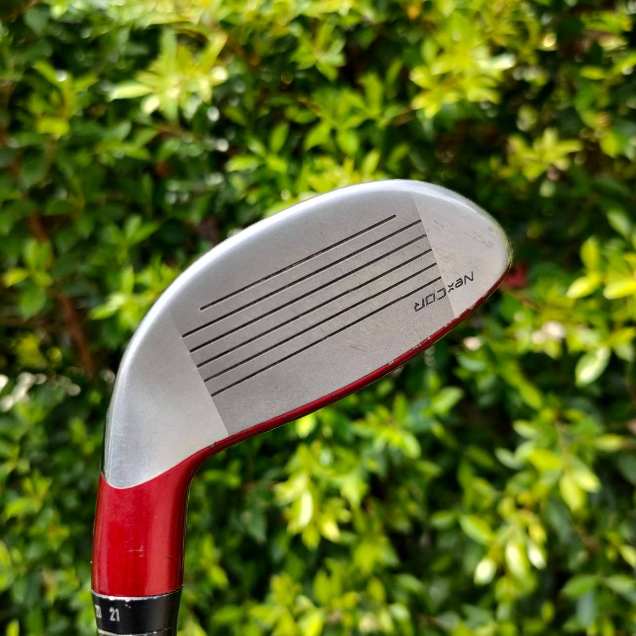 HYBRID 3 NIKE COVERT VS ก้าน TOUR AD FLEX SR ก้านแพง พรีเมี่ยม ส่วนเว้า กระจายน้ำหนัก ชดเชย ความผิดพลาดได้ดีมาก สวยเท่ห์ ดุดันครับ