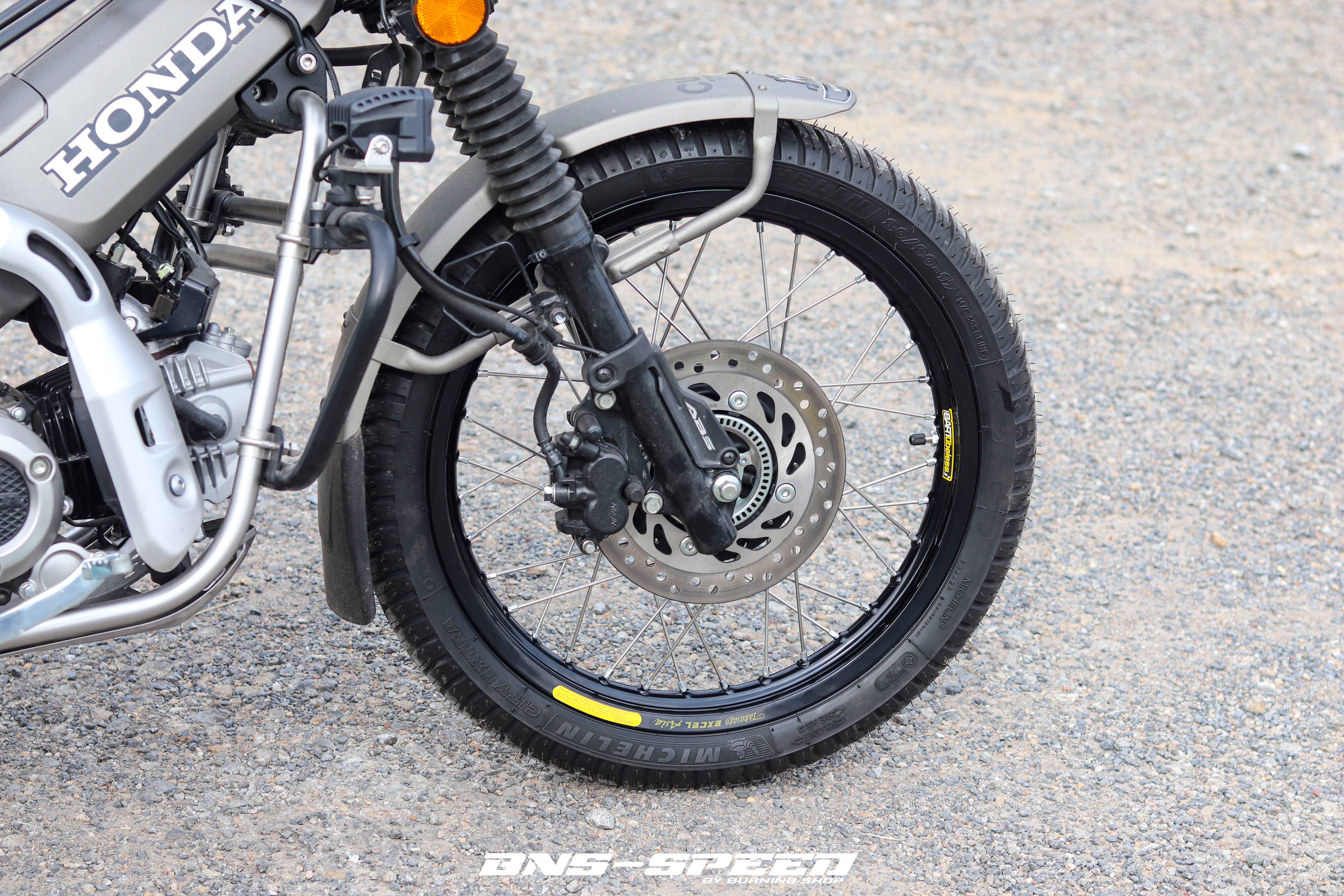 ชุดล้อ Bartubeless CT125 (ไม่ใช้ยางใน)